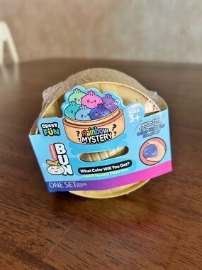 Crazy Fun Rainbow Mystery Squishy Bun Toy